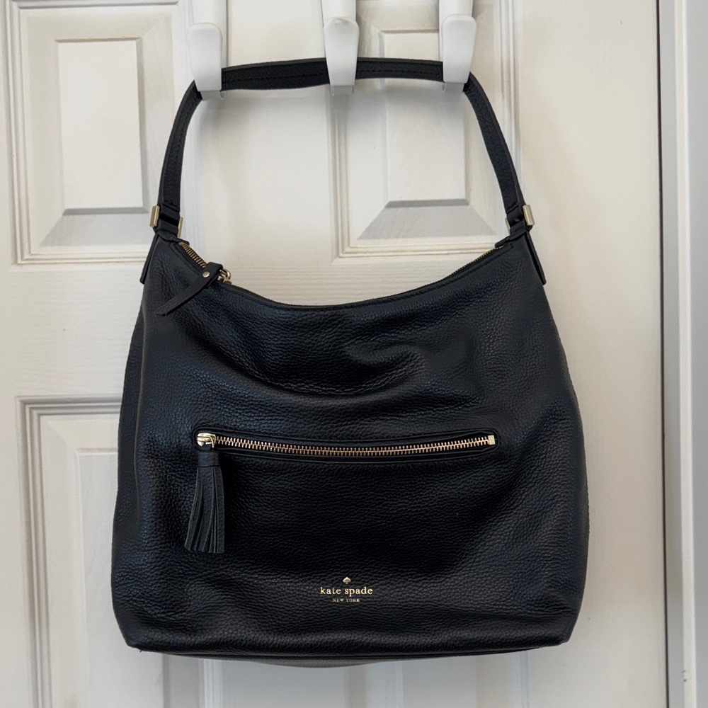 Kate Spade Midnight Black Hobo Bag